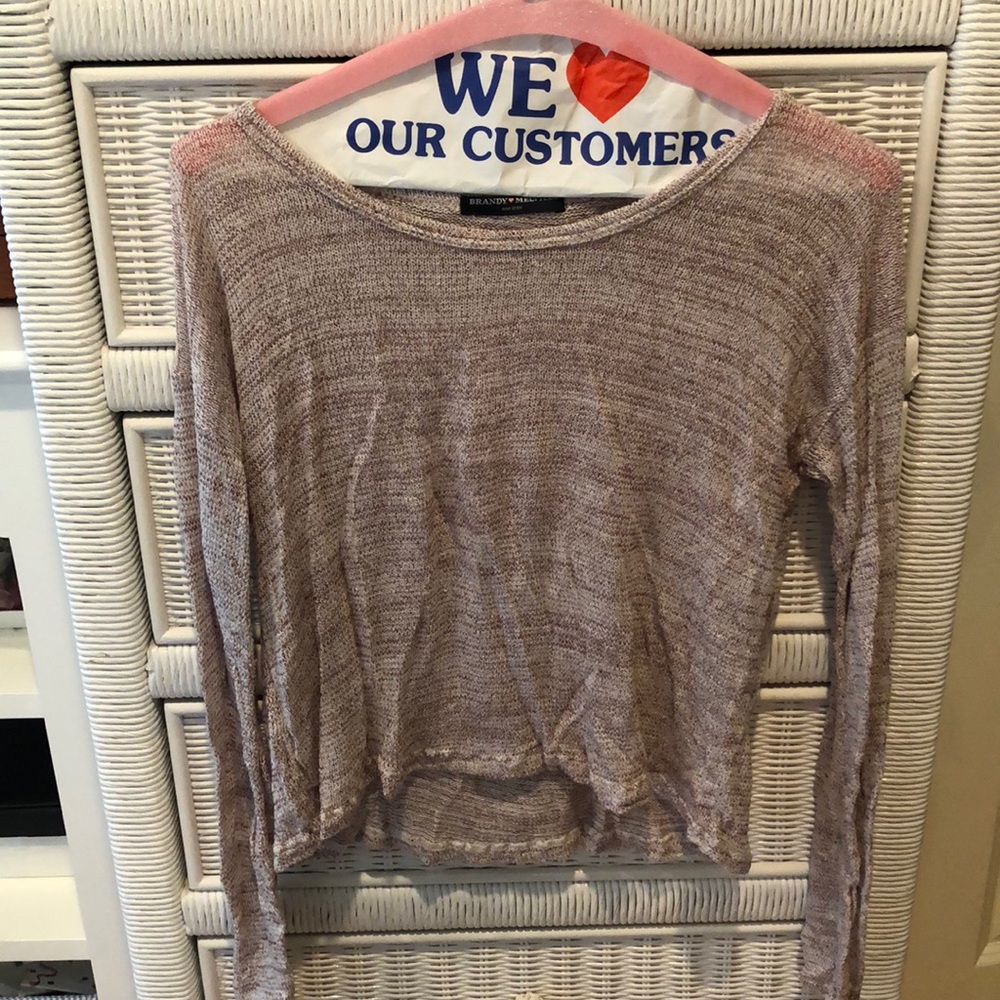 Long sleeved top